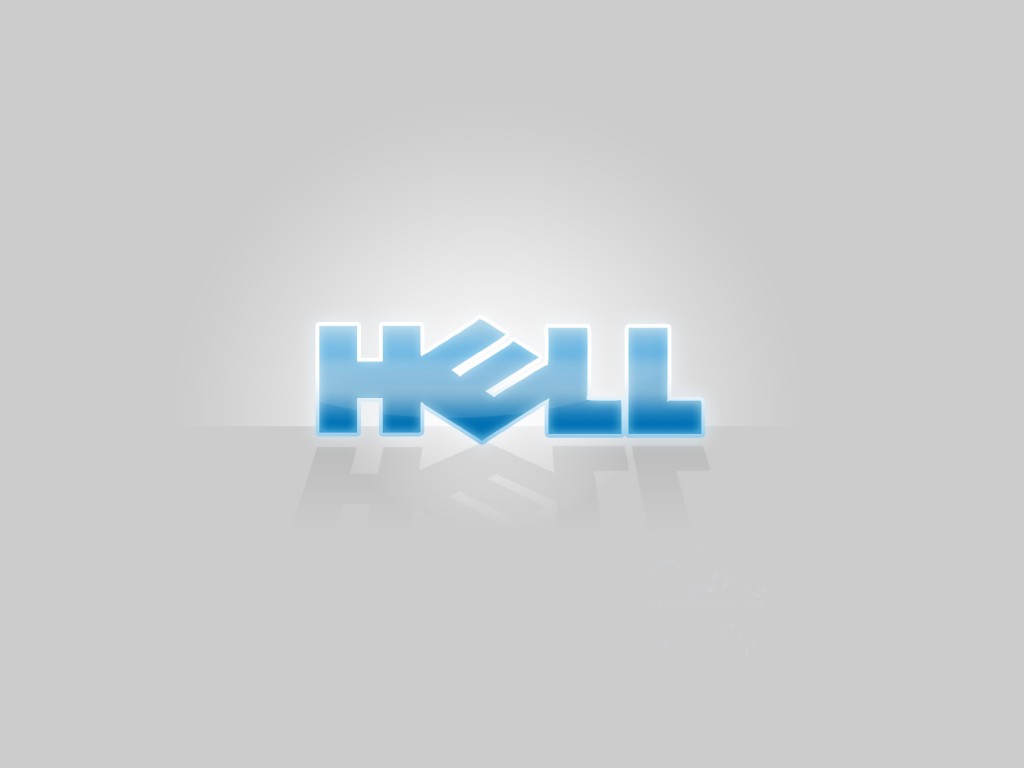 Customer Underground - Logo Dell Hell by Tim Hughes