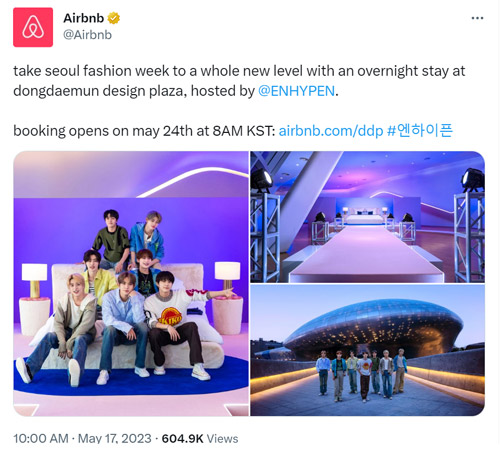 Airbnb’s Twitter post