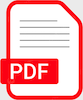 PDF document template icon