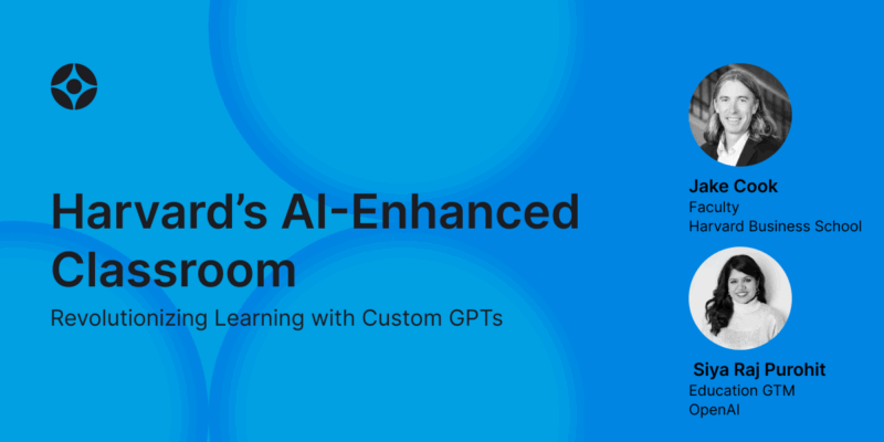 OpenAI talk on using ChatGPT at Harvard